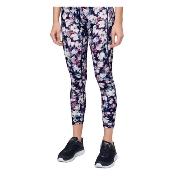 Lululemon In Movement Tight floral workout leggings Everlux size 4 utopia - Picture 2 of 13